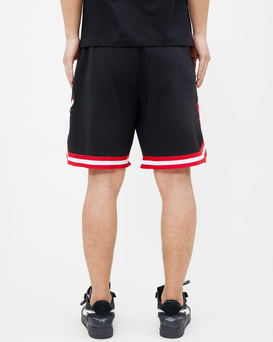 Chicago Bulls Logo Pro Team Black Shorts product image 4, provided for visual reference and product detail review