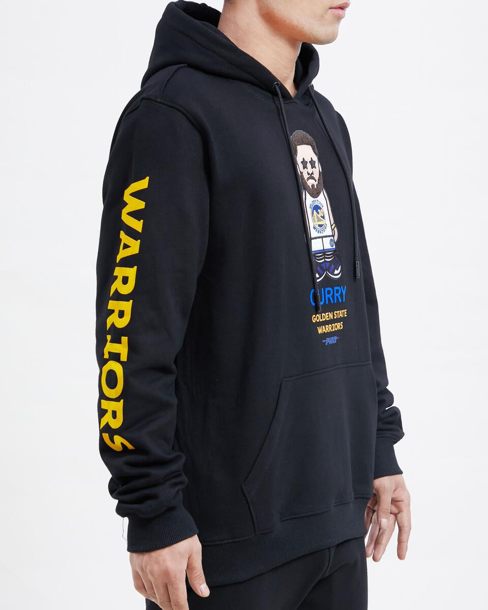 Golden State Warriors Pro Cartoon Player Hoody Curry product image 4, provided for visual reference and product detail review