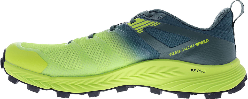 Inov8 TrailTalon Speed Men Trail Running Shoes - Green | Trail Running product image 3, provided for visual reference and