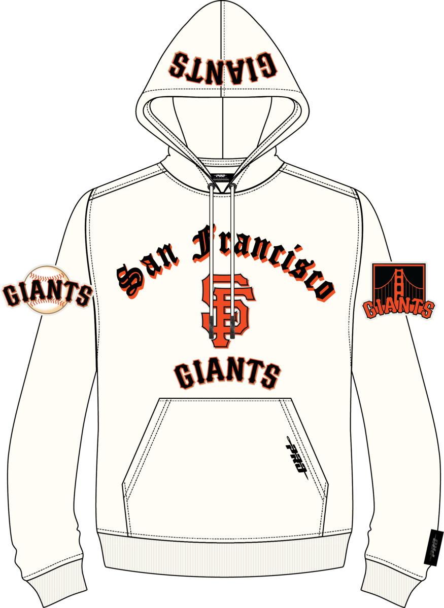 Pro Standard San Francisco Giants Old English FLC Po Hoodie product image 1, provided for visual reference and product