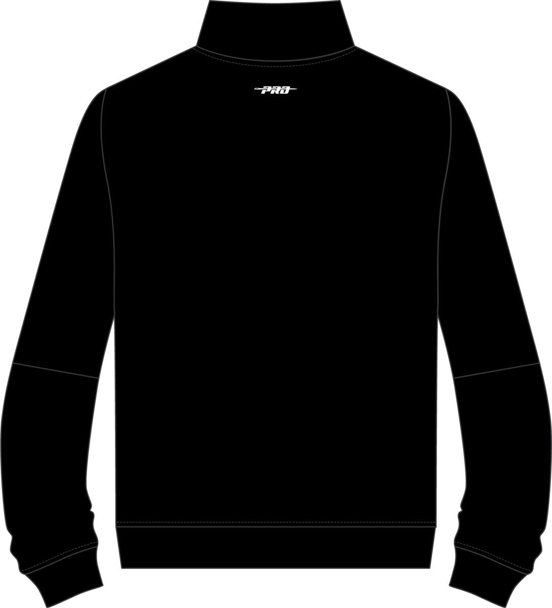 Chicago Bulls Fast Lane Pro Standard Black Jacket product image 2, provided for visual reference and product detail review
