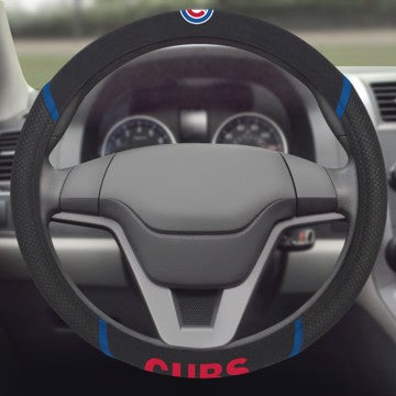 Chicago Cubs Steering Wheel Cover product image 1, provided for visual reference and product detail review