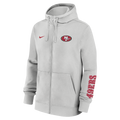Nike San Francisco 49ers Club Full-Zip Hoodie product image 1, provided for visual reference and product detail review