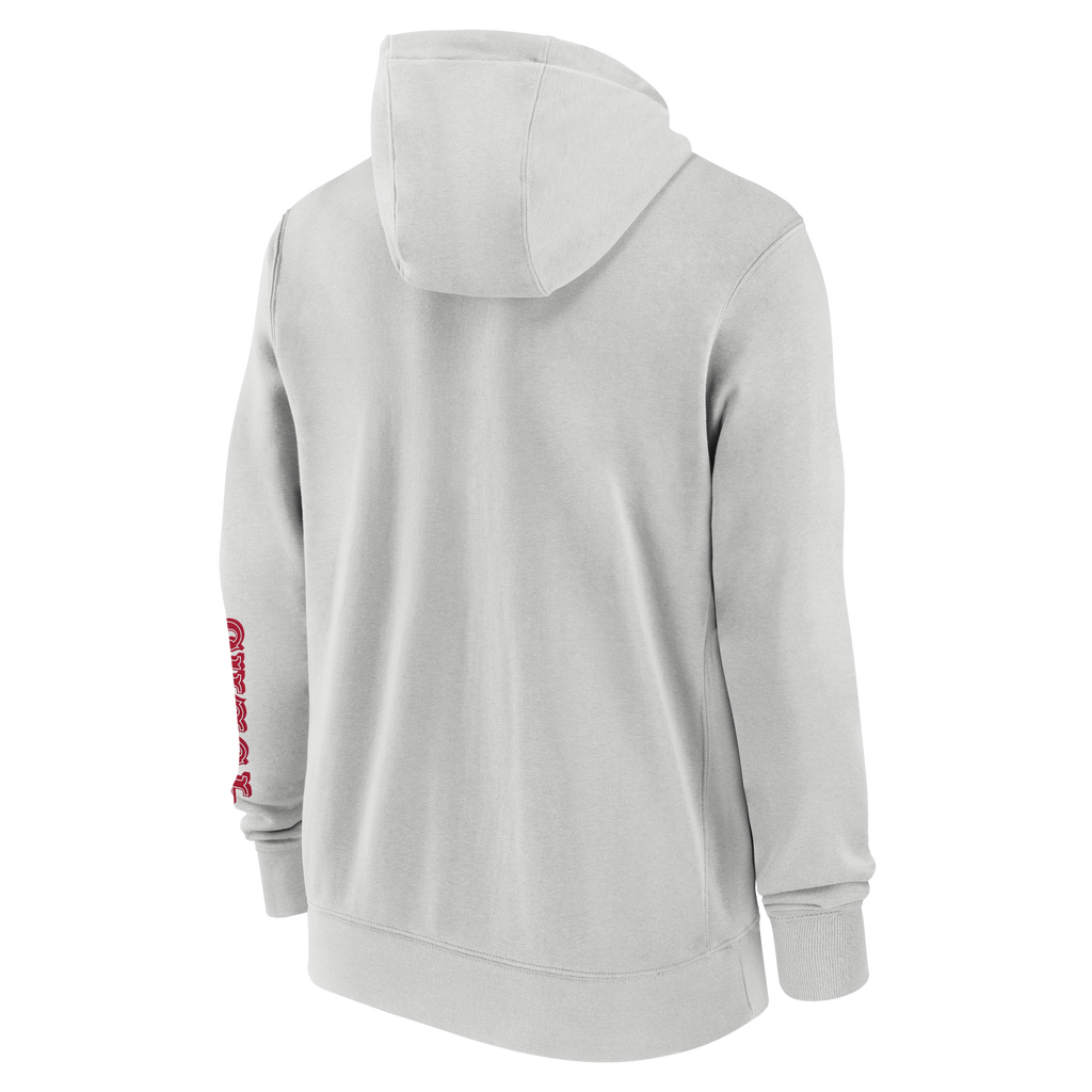 Nike San Francisco 49ers Club Full-Zip Hoodie product image 2, provided for visual reference and product detail review