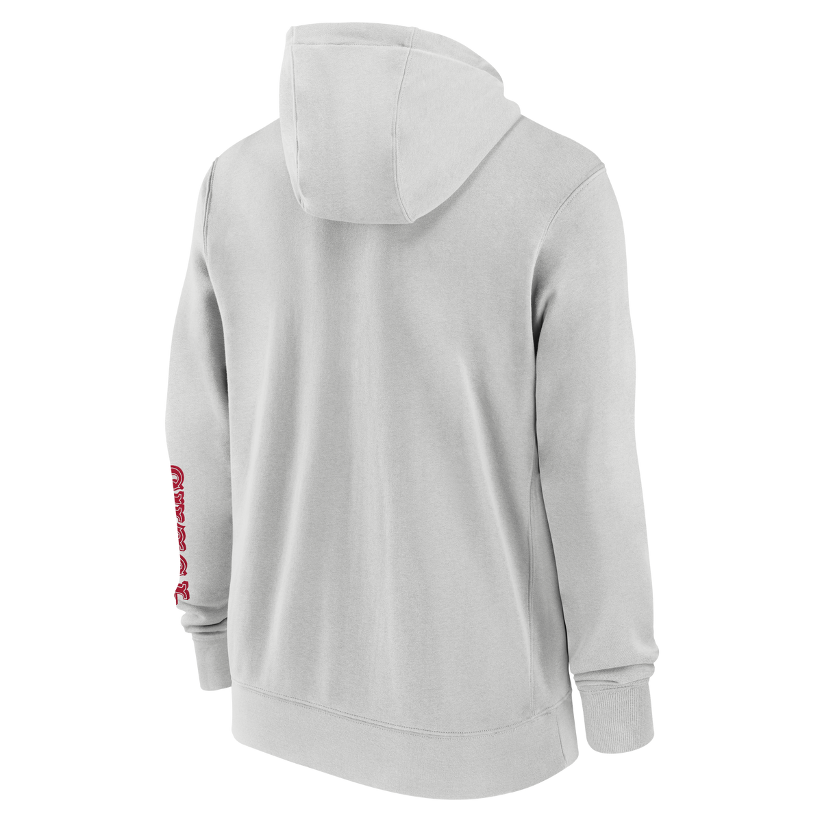 Nike San Francisco 49ers Club Full-Zip Hoodie product image 2, provided for visual reference and product detail review
