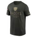 Las Vegas Raiders Nike 2025 Salute to Service Sideline Primary Edge Dri-FIT T-Shirt for Men product image 1, provided for