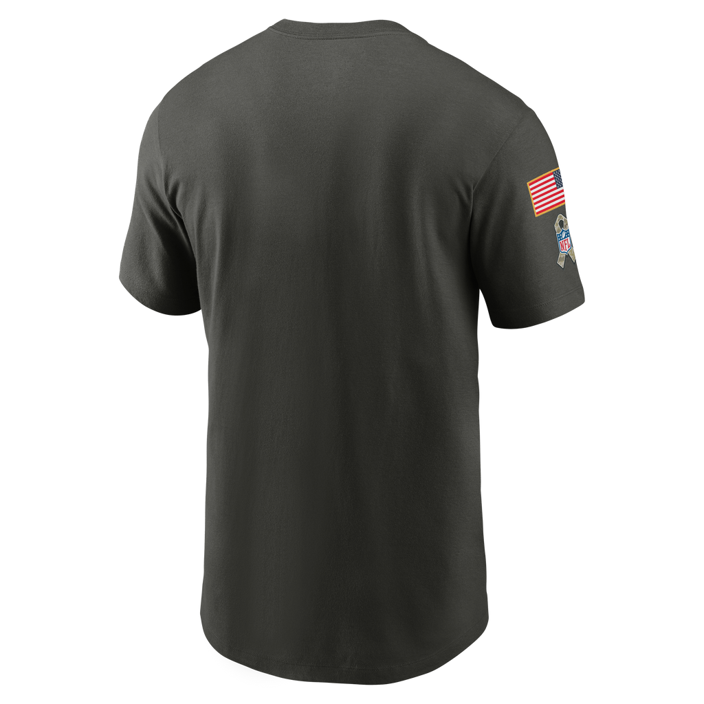 Las Vegas Raiders Nike 2025 Salute to Service Sideline Primary Edge Dri-FIT T-Shirt for Men product image 2, provided for