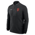 Nike Men San Francisco Giants Victory Half-Zip Pullover Jacket - Black product image 1, provided for visual reference and