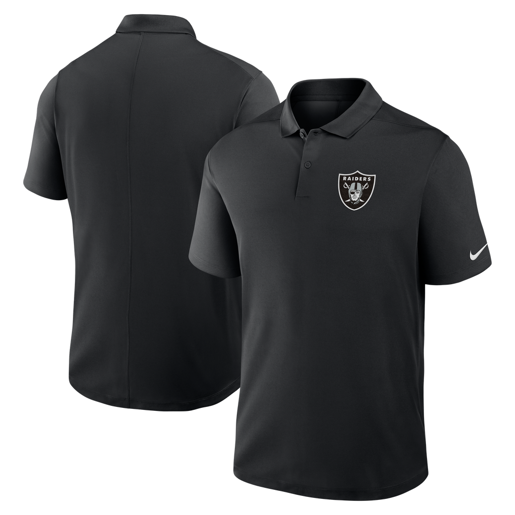 Nike Las Vegas Raiders Victory Polo-Black product image 2, provided for visual reference and product detail review