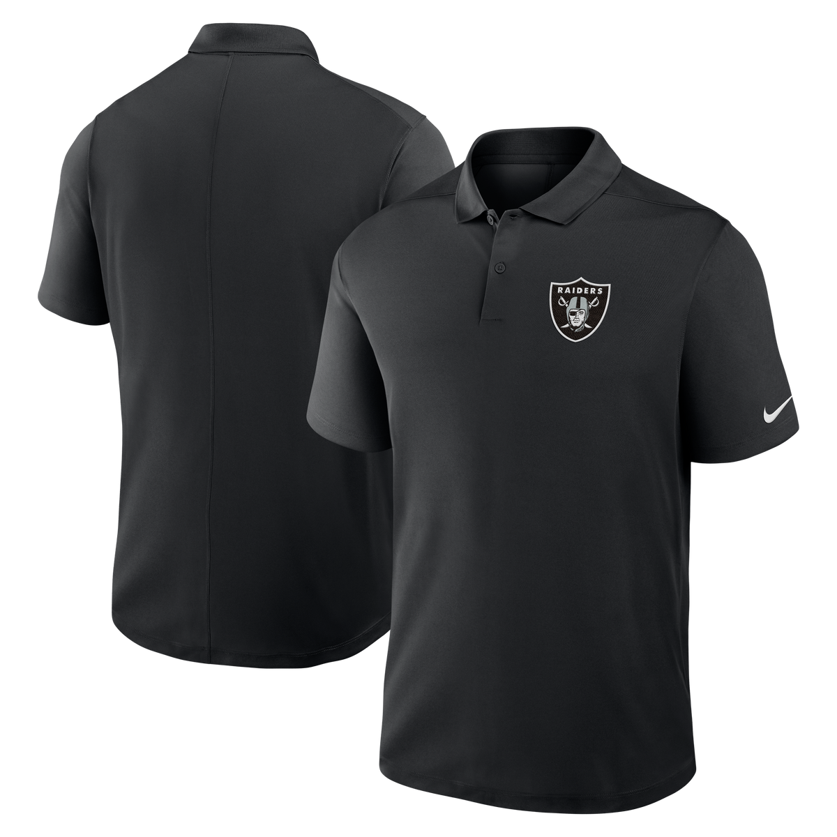 Nike Las Vegas Raiders Victory Polo-Black product image 2, provided for visual reference and product detail review