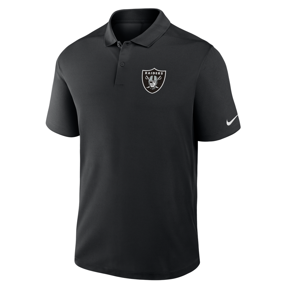Nike Las Vegas Raiders Victory Polo-Black product image 1, provided for visual reference and product detail review