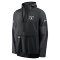 Nike Men Las Vegas Raiders Anorak Jacket-Black product image 1, provided for visual reference and product detail review