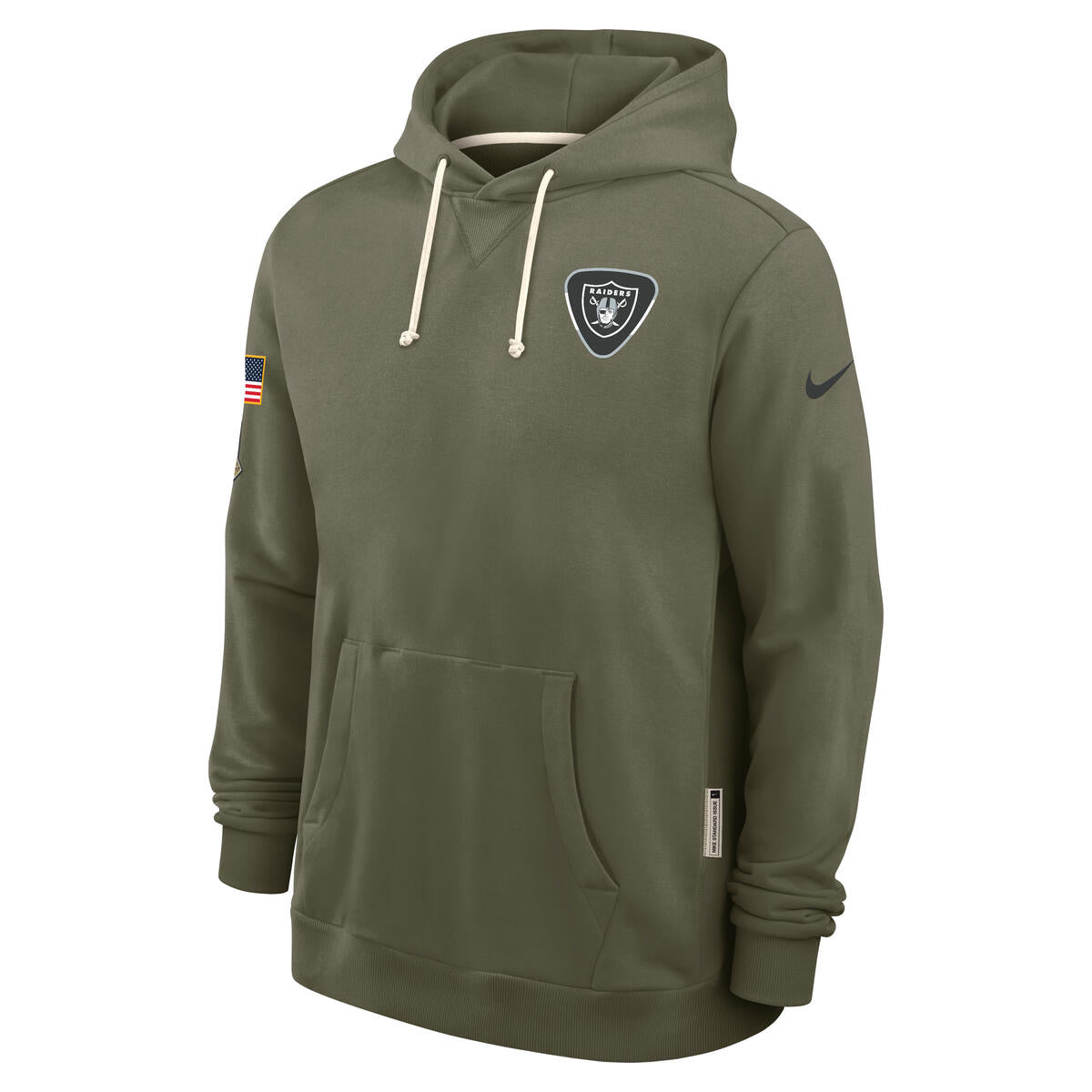 Las Vegas Raiders Nike Men 2025 Salute To Service Sideline Hoodie product image 2, provided for visual reference and product
