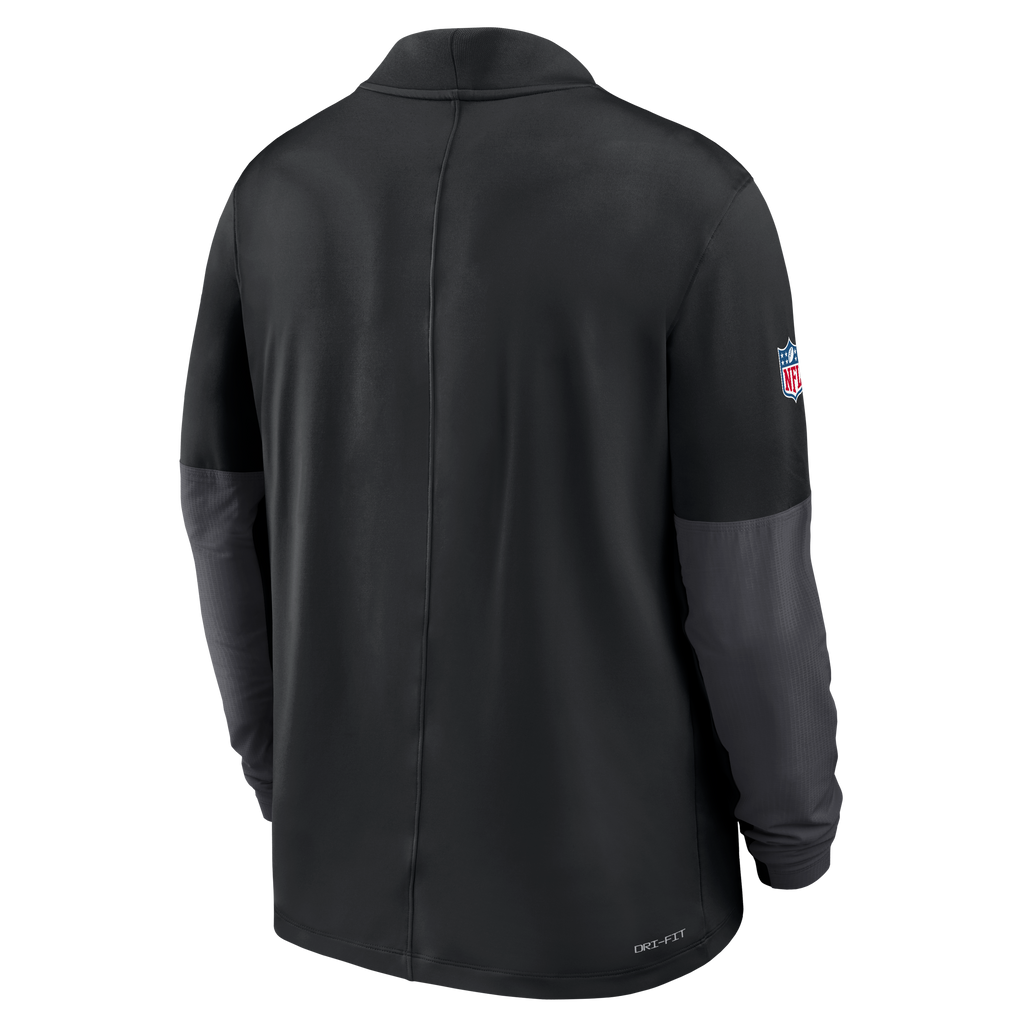 Nike Men San Francico 49ers Feel The Pressure Dri-FIT ON-FIELD 1/2-Zip Top product image 2, provided for visual reference
