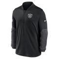 Nike Men Las Vegas Raiders Feel The Pressure Dri-FIT ON-FIELD 1/2-Zip Top product image 1, provided for visual reference and