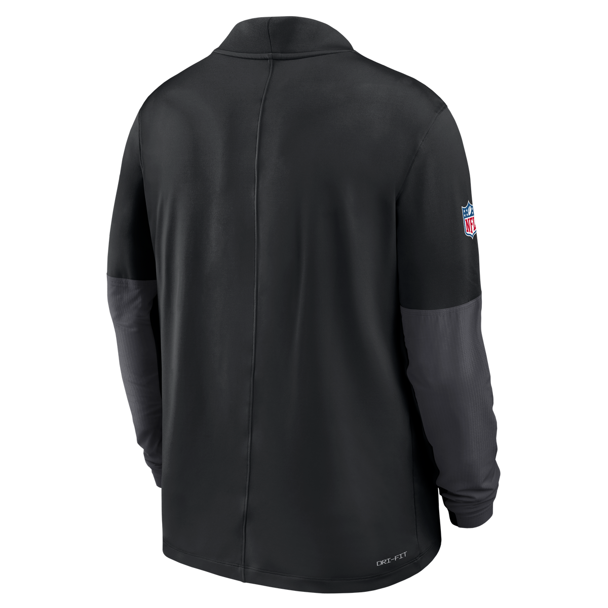 Nike Men Las Vegas Raiders Feel The Pressure Dri-FIT ON-FIELD 1/2-Zip Top product image 2, provided for visual reference and