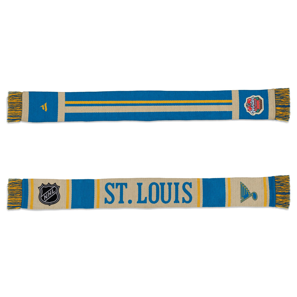 St. Louis Blues 2024 NHL Winter Classic Scarf product image 3, provided for visual reference and product detail review