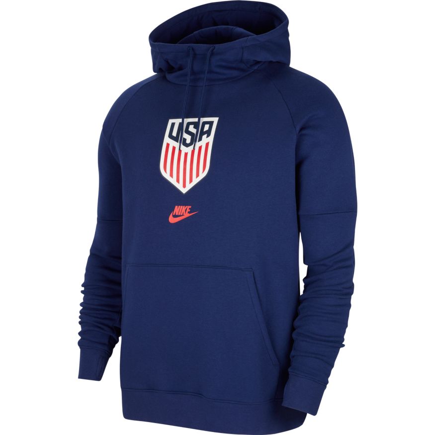 Nike U.S. Men Fleece Pullover Hoodie product image 1, provided for visual reference and product detail review