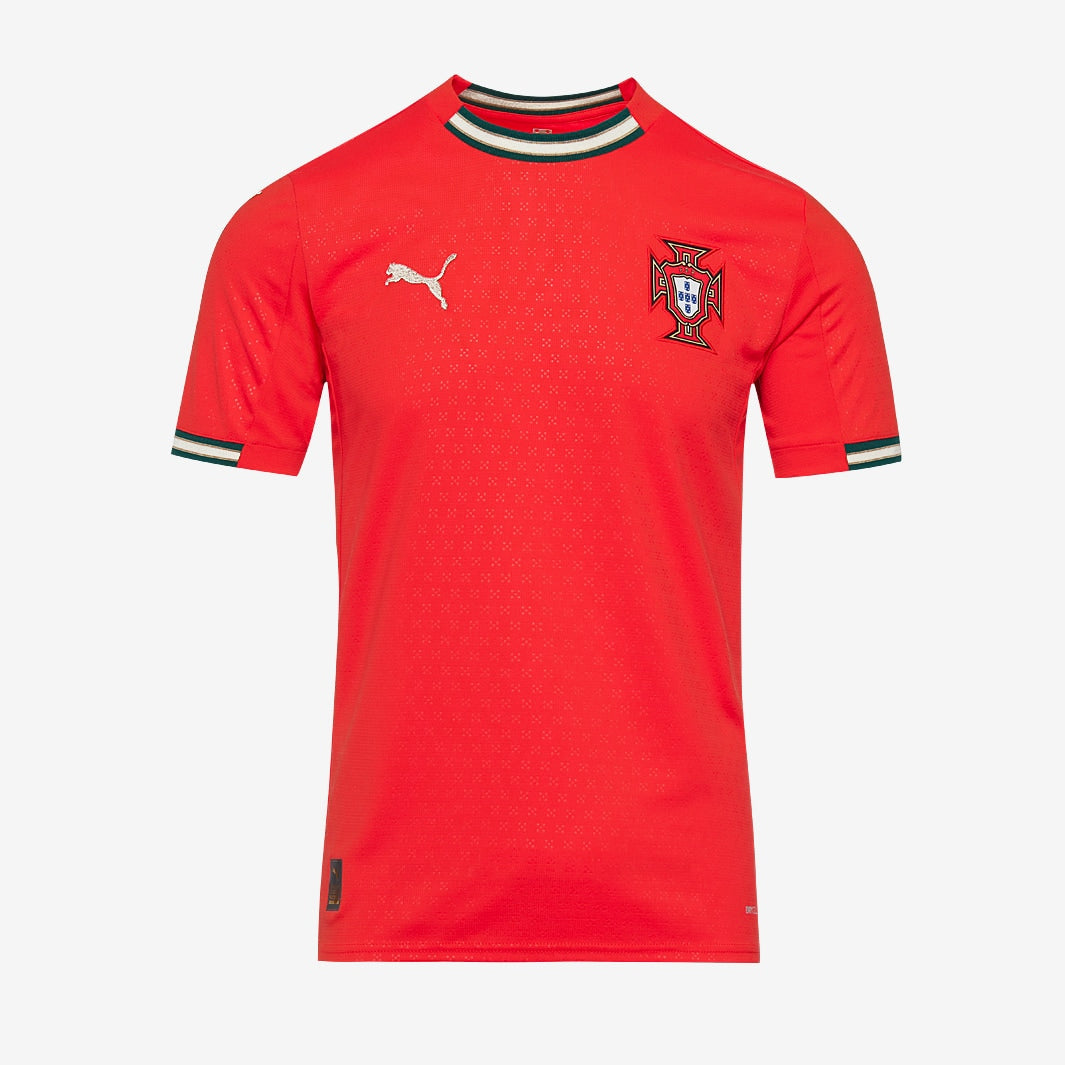 Puma Men Portugal Stadium Home Soccer Jersey 2025 product image 1, provided for visual reference and product detail review
