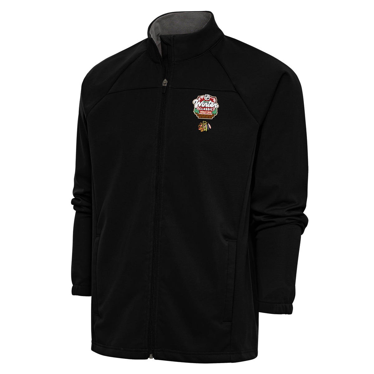 Chicago Blackhawks 2025 Winter Classic Golf Jacket product image 1, provided for visual reference and product detail review