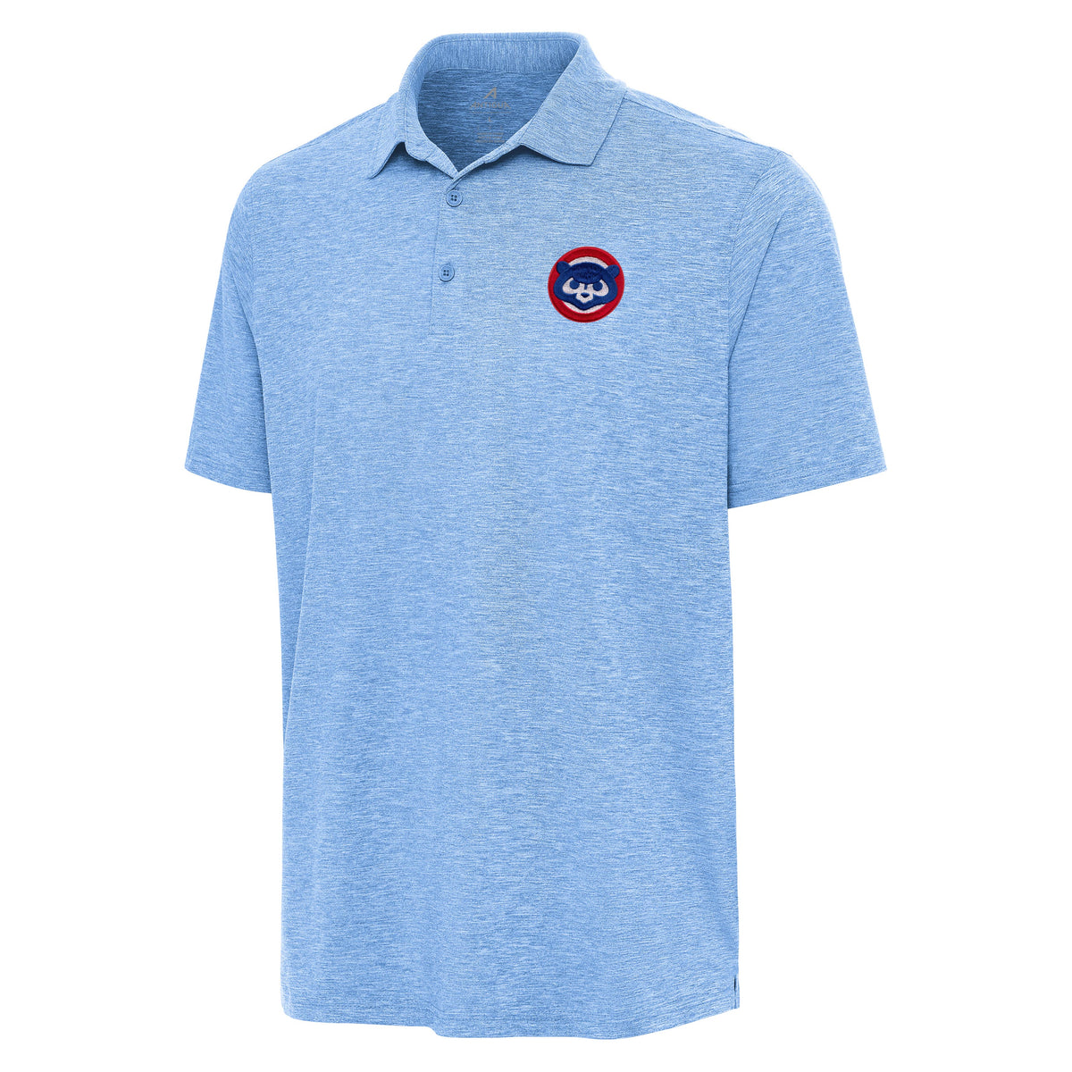 Chicago Cubs Par 3 Columbia Blue Heather 1984 Polo product image 1, provided for visual reference and product detail review