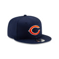 Chicago Bears Basic New Era 9FIFTY Snapback Hat product image 1, provided for visual reference and product detail review