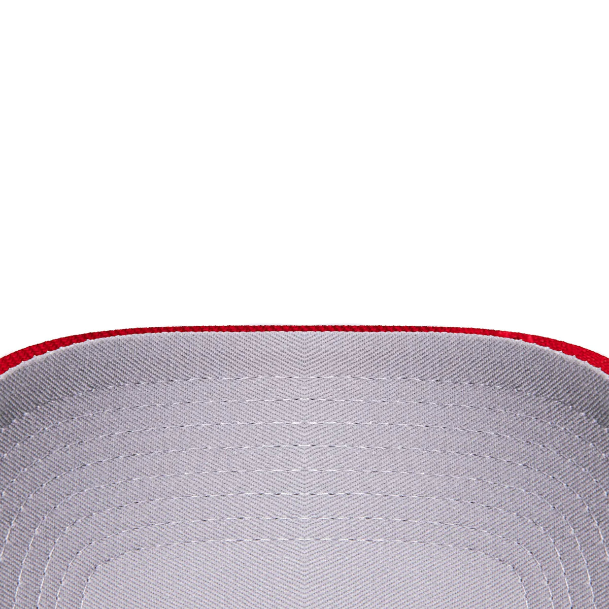 New Era San Francisco 49ers A-Frame 9FORTY Adjustable Snapback Hat-Red product image 3, provided for visual reference and