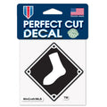 Chicago White Sox 4"x4" Perfect Cut Decal product image 1, provided for visual reference and product detail review