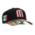 New Era Mexico WBC Realtree 9FORTY A-Frame Snapback Hat-Black product image 1, provided for visual reference and product