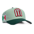 New Era Mexico WBC 9FORTY A-Frame Snapback Hat- Everest Green product image 1, provided for visual reference and product
