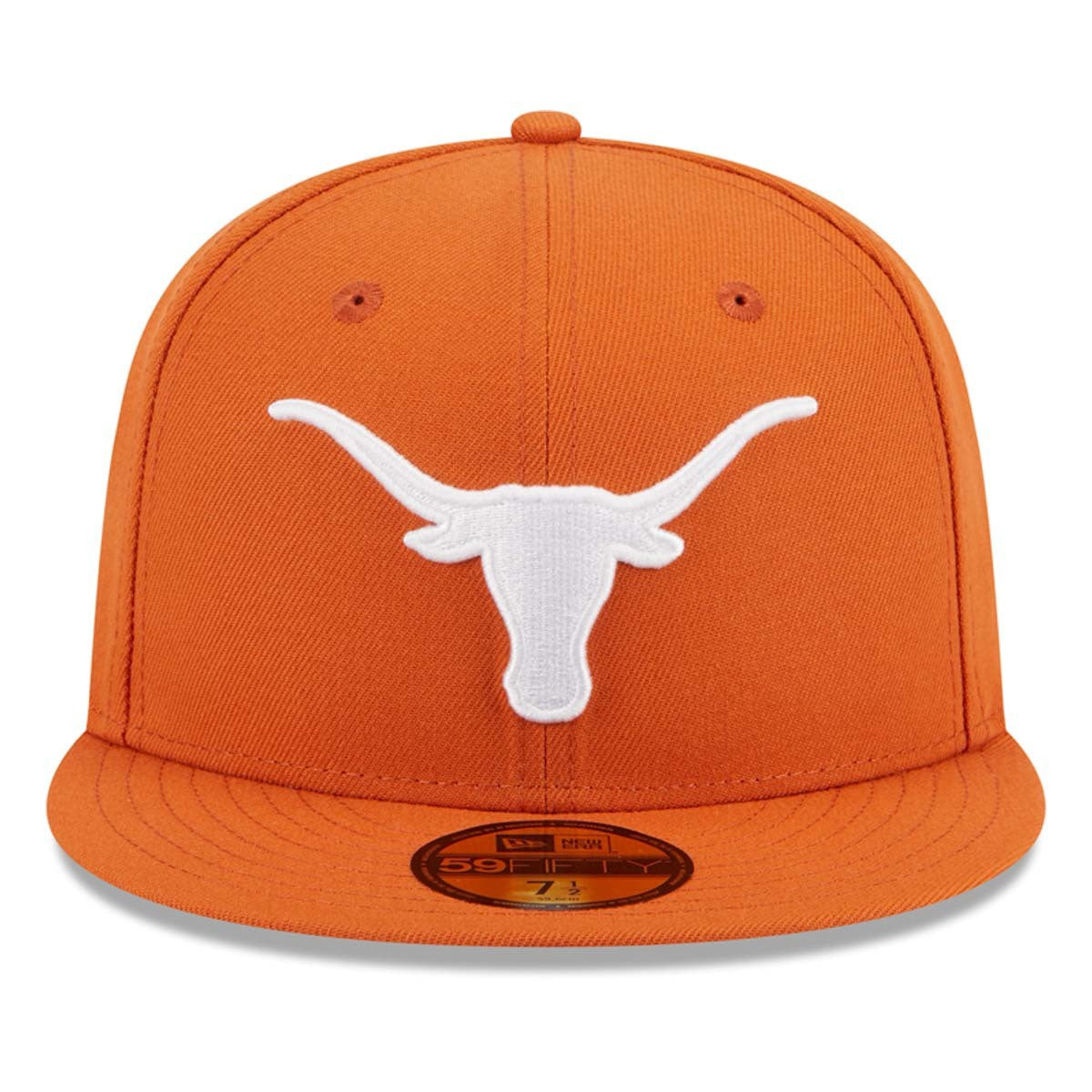 New Era Texas Longhorns Basic 59FIFTY Team Fitted Hat - Texas Orange product image 2, provided for visual reference and