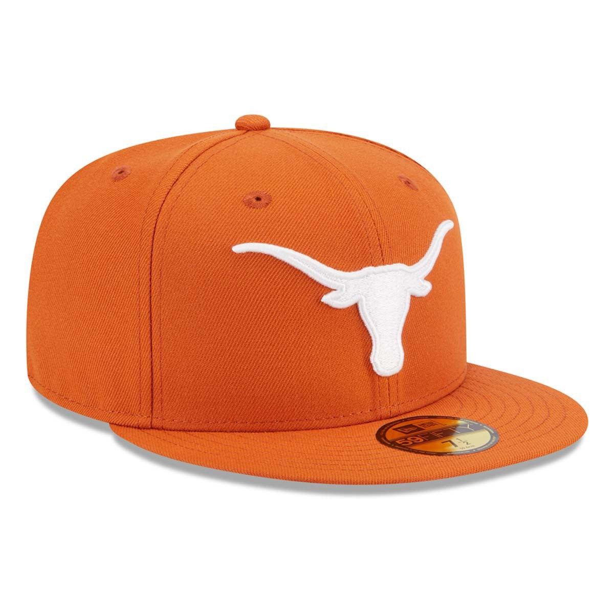 New Era Texas Longhorns Basic 59FIFTY Team Fitted Hat - Texas Orange product image 1, provided for visual reference and