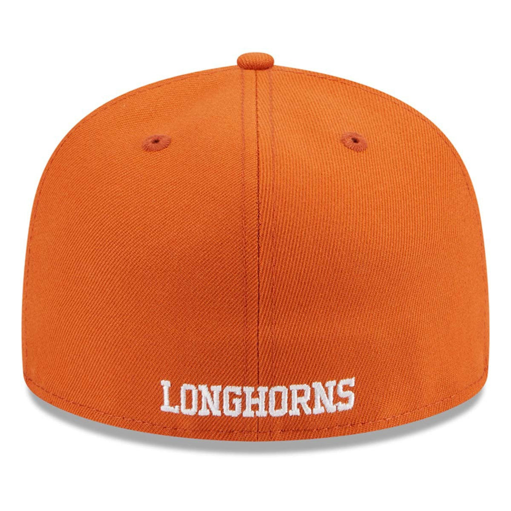 New Era Texas Longhorns Basic 59FIFTY Team Fitted Hat - Texas Orange product image 4, provided for visual reference and