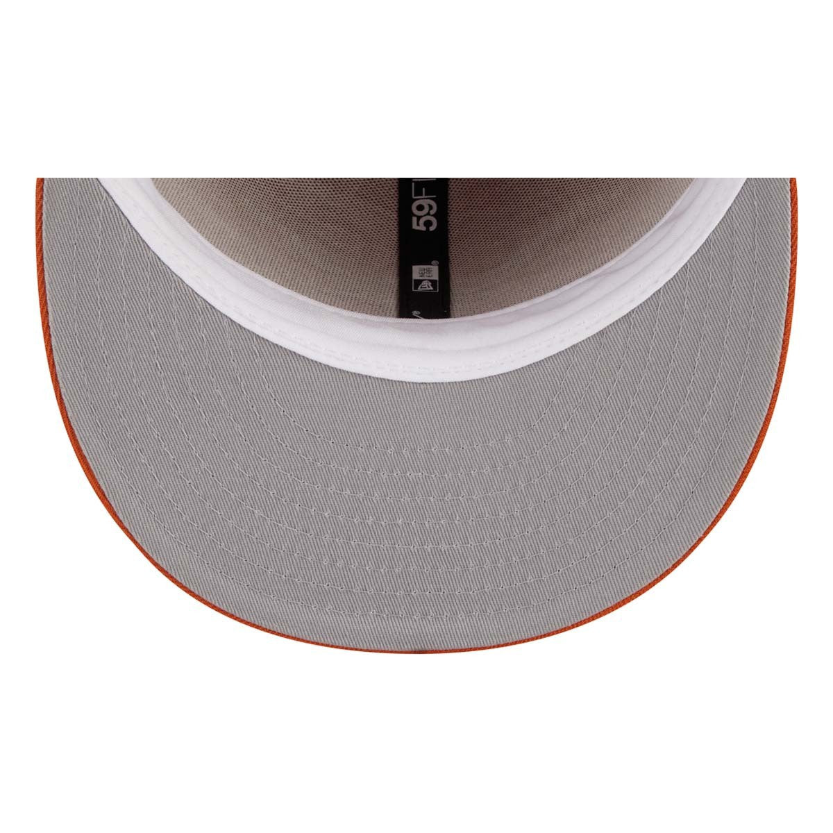 New Era Texas Longhorns Basic 59FIFTY Team Fitted Hat - Texas Orange product image 6, provided for visual reference and