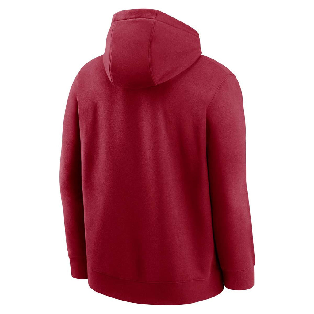 Nike San Francisco 49ers Club Hoodie - Red product image 2, provided for visual reference and product detail review