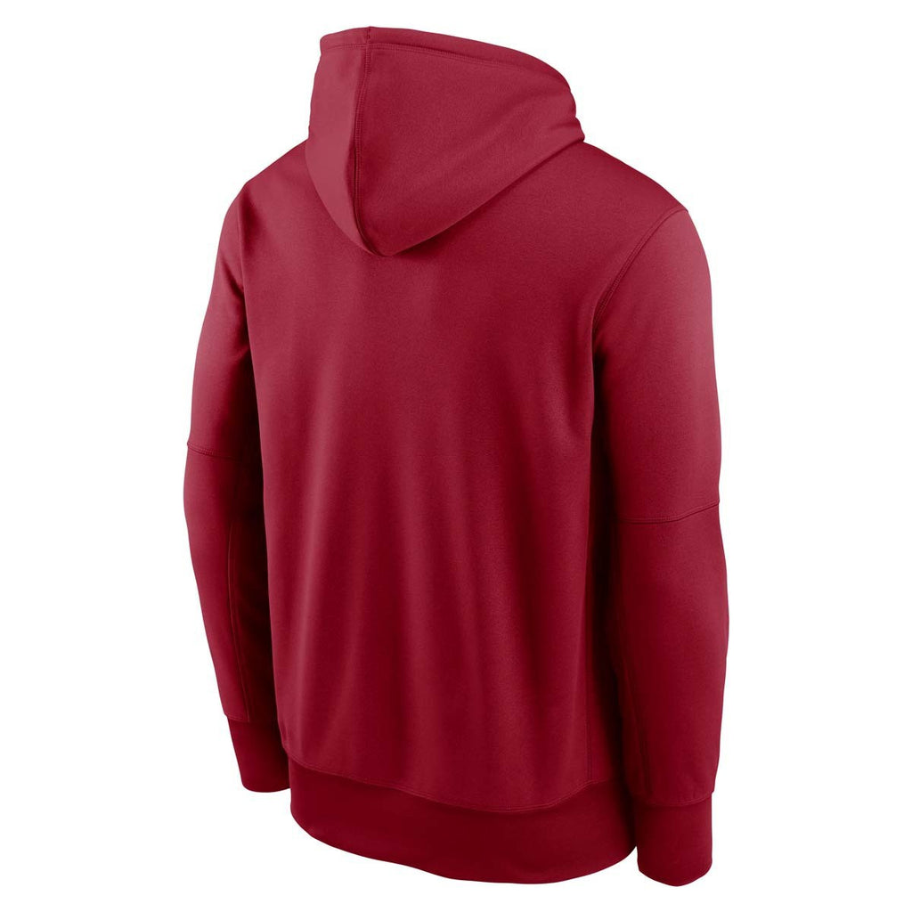Nike Men San Francisco 49ers Therma Hoodie product image 2, provided for visual reference and product detail review