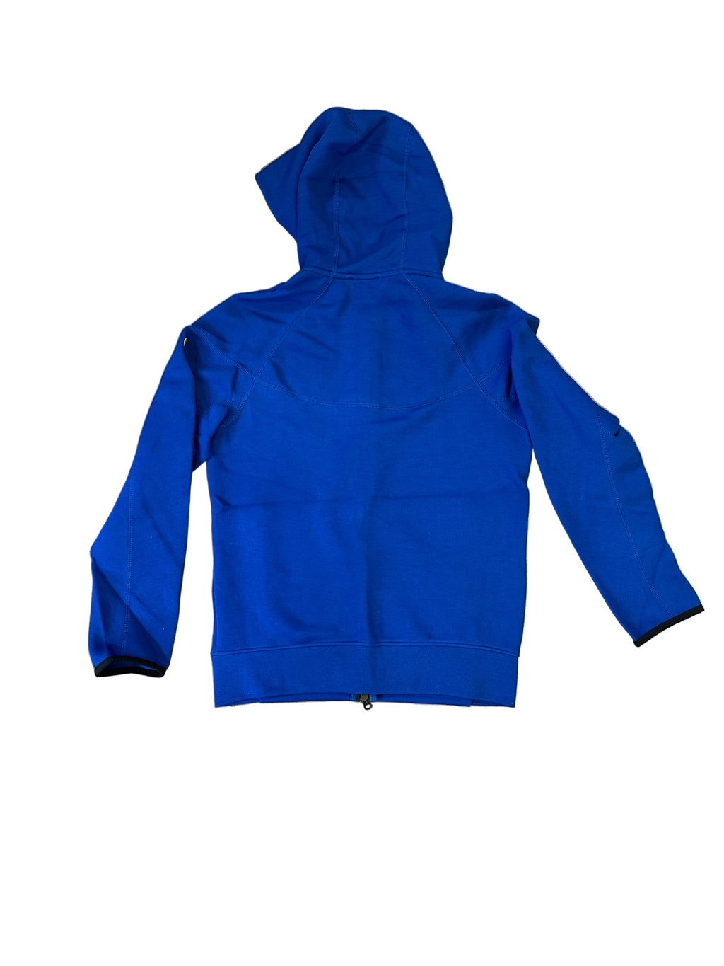 Nike FC Barcelona Tech Fleece SE Jacket-Gym Blue/Opti Yellow product image 2, provided for visual reference and product