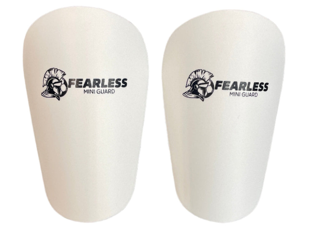 Fearless Mini Shinguards-White product image 1, provided for visual reference and product detail review