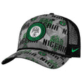 Nike Nigeria Trucker Snapback Hat product image 1, provided for visual reference and product detail review