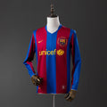 Barcelona 07/08 Home Long Sleeve Retro Jersey product image 1