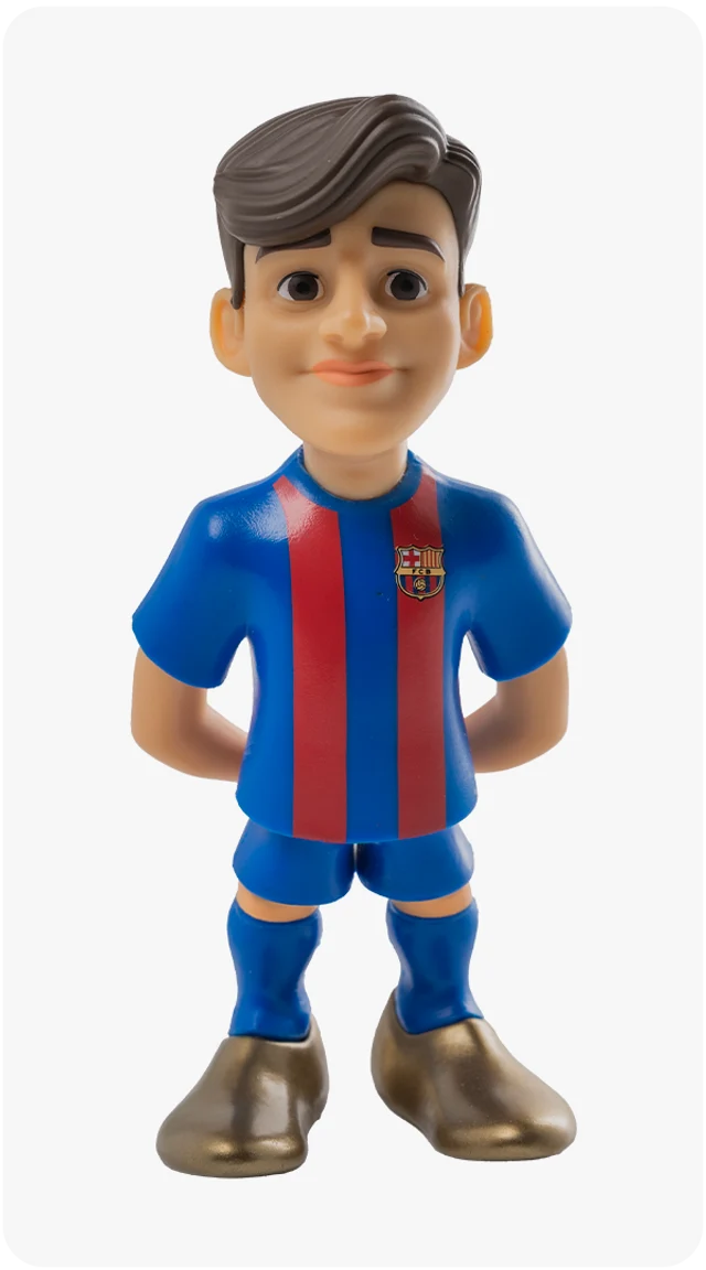 Minix Barcelona 12CM "Gavi" Collectible Figure product image 1, provided for visual reference and product detail review