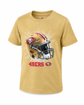 San Francisco 49ers Preschool Winning Mentality T-Shirt-GOLD product image 1, provided for visual reference and product