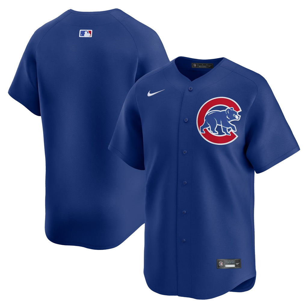 Chicago Cubs Nike Limited Royal Alternate Jersey product image 1, provided for visual reference and product detail review
