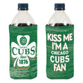 Chicago Cubs Kelly Kiss Me Irish 24 oz. Can Cooler product image 1, provided for visual reference and product detail review