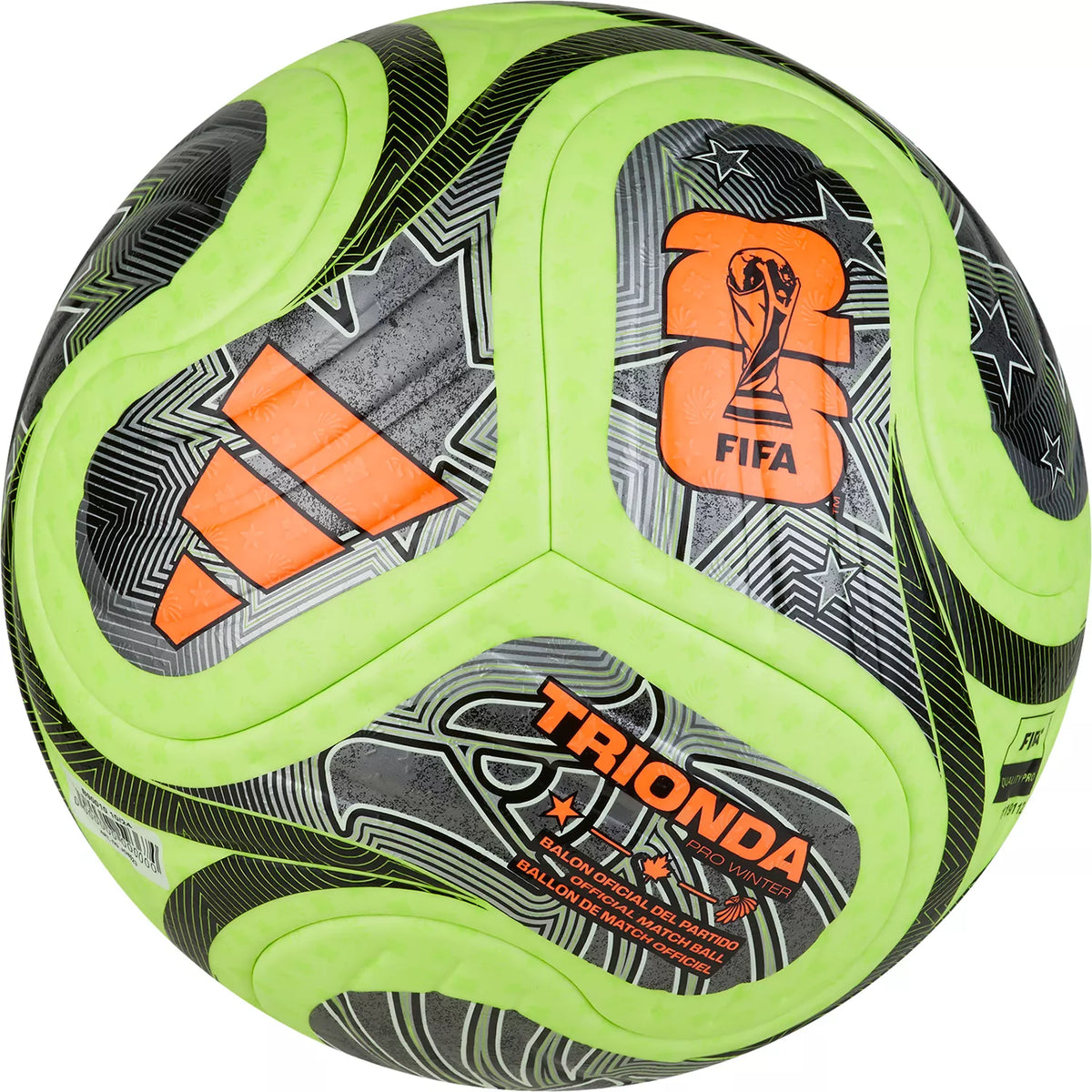 Adidas FIFA World Cup 2026 Trionda Pro Winter Official Match Ball product image 1, provided for visual reference and product