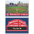 Chicago Cubs Wrigley Field Two Pack Magnets product image 1, provided for visual reference and product detail review