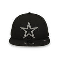 Dallas Cowboys New Era 9FIFTY Snapback Hat - Black product image 1, provided for visual reference and product detail review