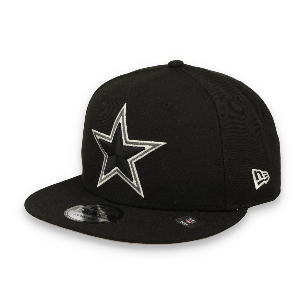 Dallas Cowboys New Era 9FIFTY Snapback Hat - Black product image 2, provided for visual reference and product detail review