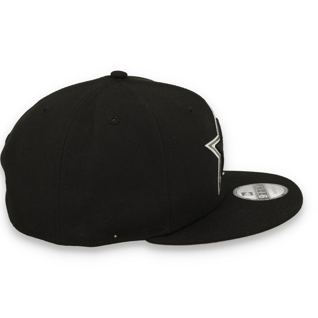 Dallas Cowboys New Era 9FIFTY Snapback Hat - Black product image 5, provided for visual reference and product detail review