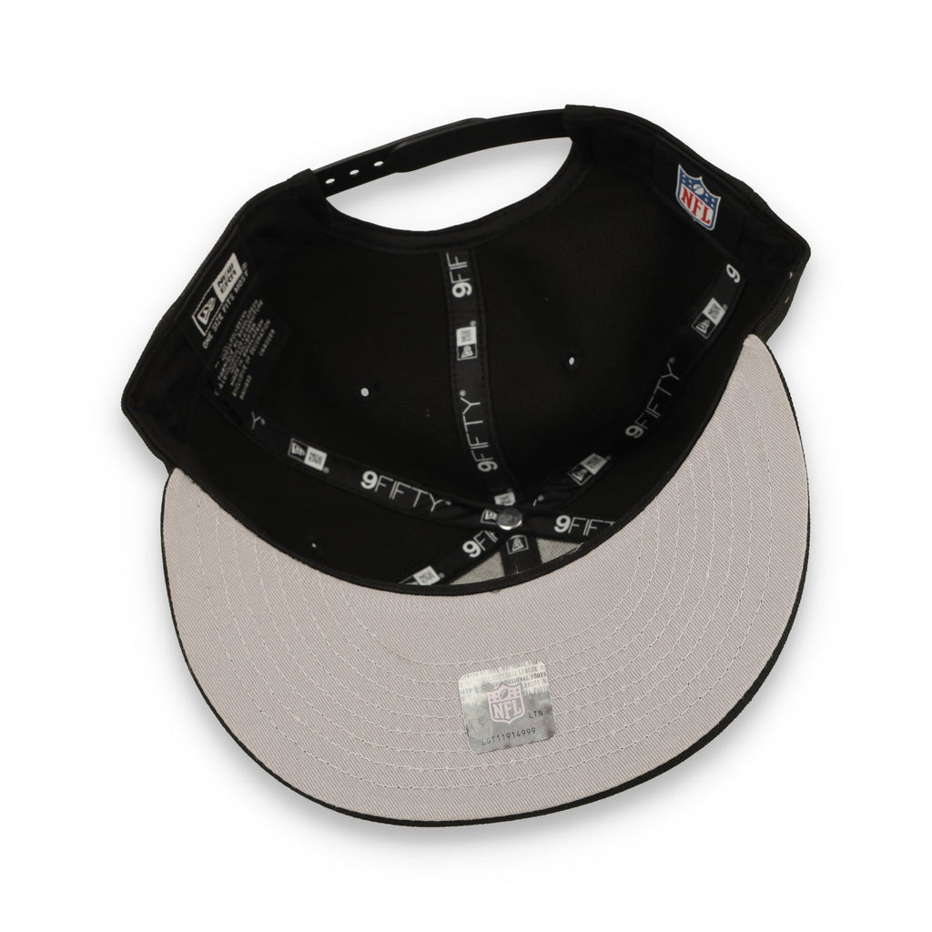 Dallas Cowboys New Era 9FIFTY Snapback Hat - Black product image 7, provided for visual reference and product detail review